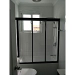 Australia Custom Made Framed Wall to Wall Shower Screen (1000-1100)W*1900H